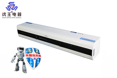 轴流式温控杀菌型电热风幕机 轴流式温控杀菌型电热风幕机